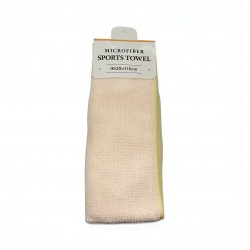 Microfiber Sports Towel Cream 20x110cm